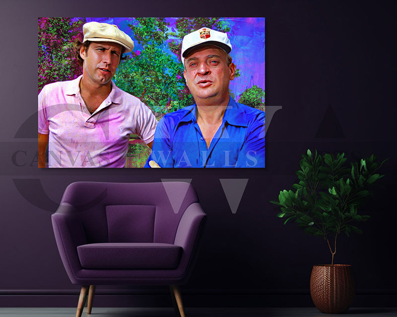 Caddyshack Canvas Wall Art Movie Poster