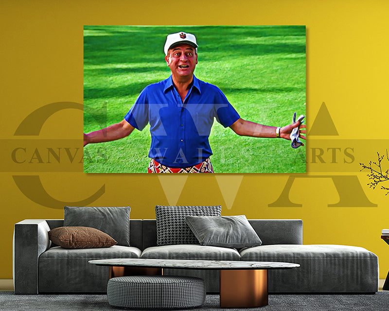 Caddyshack Hey Everybody Canvas Wall Art Movie Poster Print