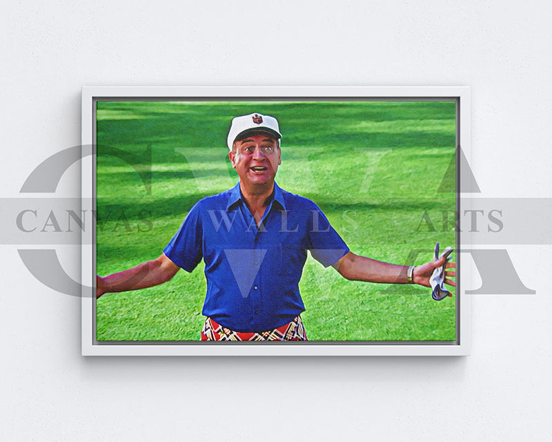 Caddyshack Hey Everybody Canvas Wall Art Movie Poster Print