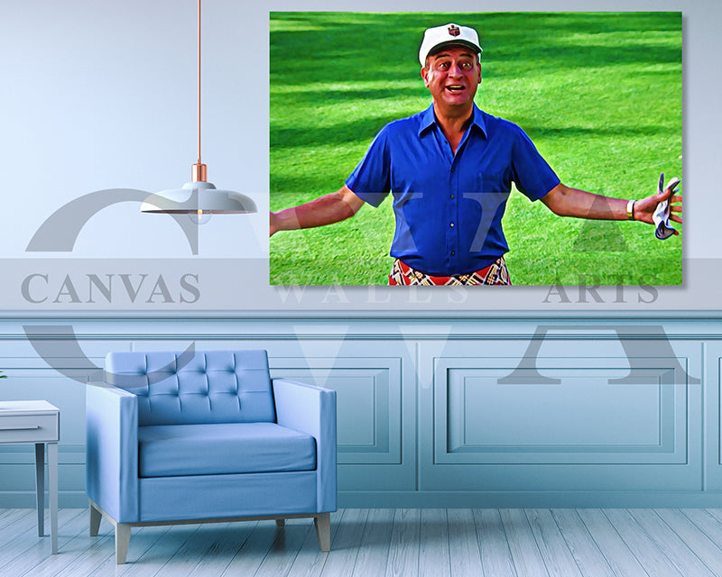 Caddyshack Hey Everybody Canvas Wall Art Movie Poster Print