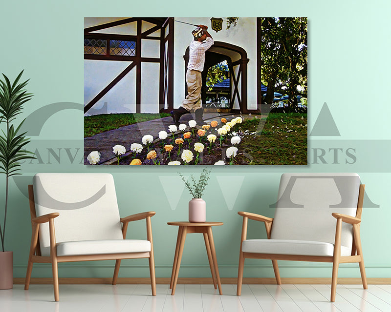 Caddyshack Canvas Wall Art Movie Poster Print