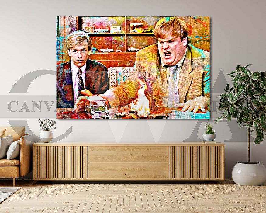Callahan Sales Pitch Canvas Wall Art Abstract Movie Poster Print