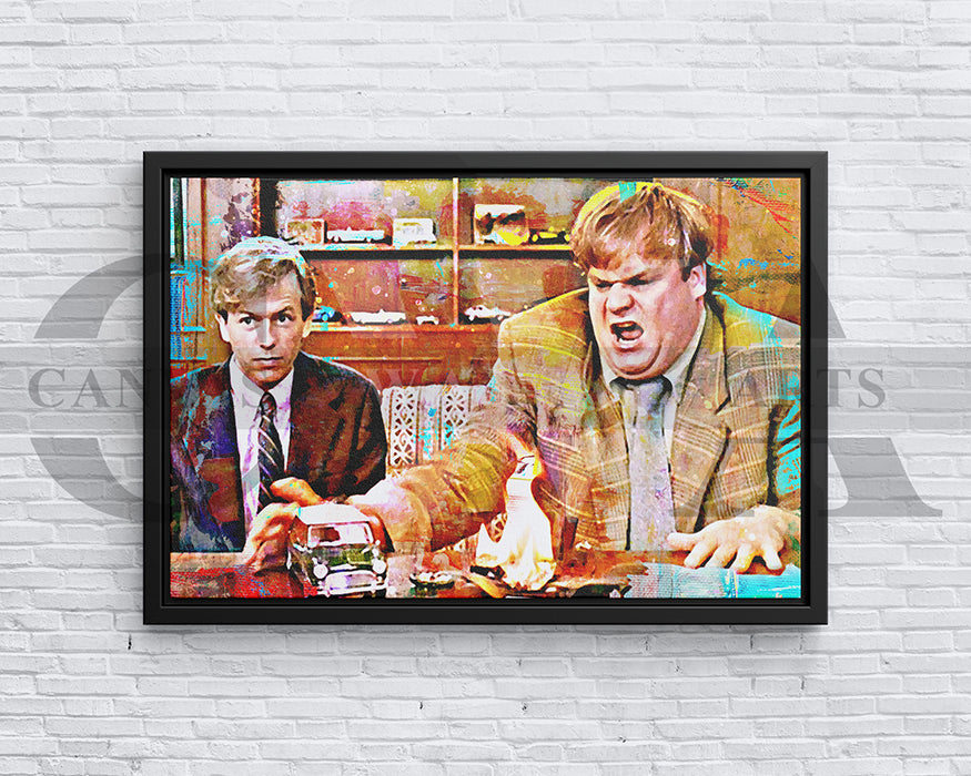 Callahan Sales Pitch Canvas Wall Art Abstract Movie Poster Print