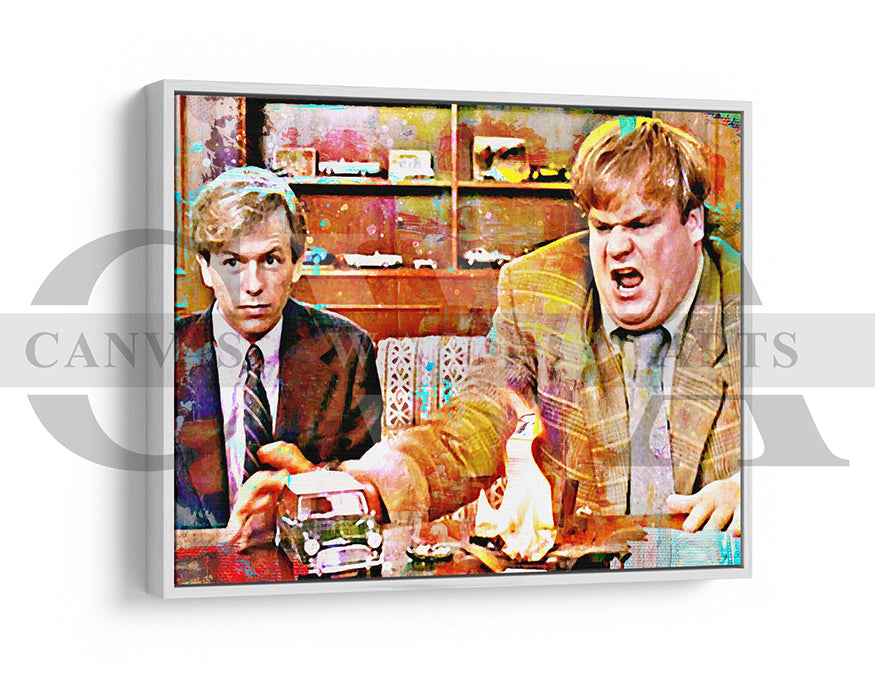 Callahan Sales Pitch Canvas Wall Art Abstract Movie Poster Print