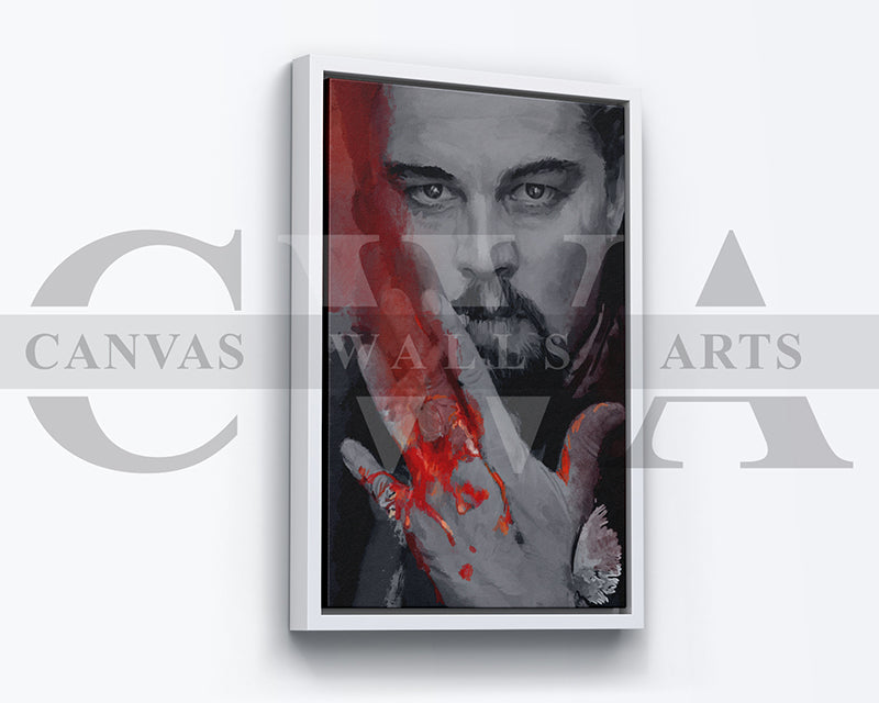 Calvin Candie Canvas Wall Art Abstract Movie Poster