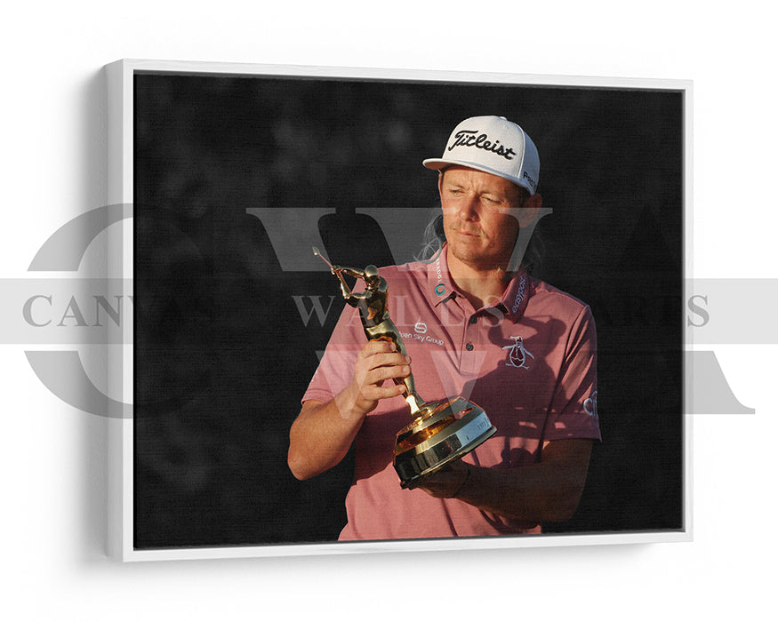 Cameron Smith Black & White Canvas Art Golf Canvas Wall Art