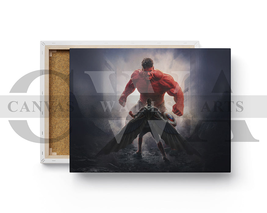 Captain America Brave New World Canvas Wall Art