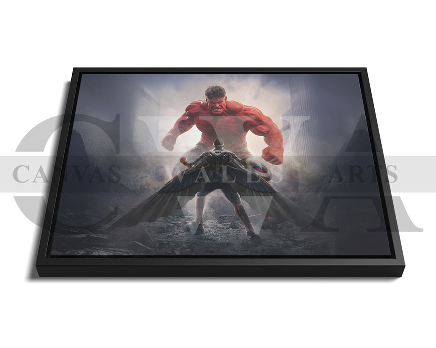 Captain America Brave New World Canvas Wall Art