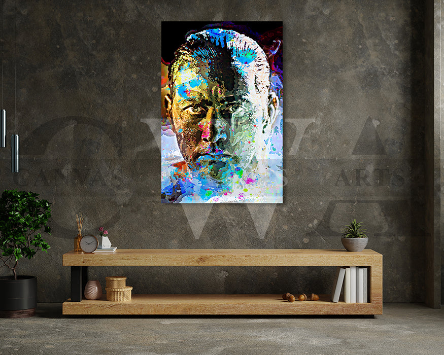 Captain Benjamin L. Willard Canvas Wall Art Abstract Movie Poster Print