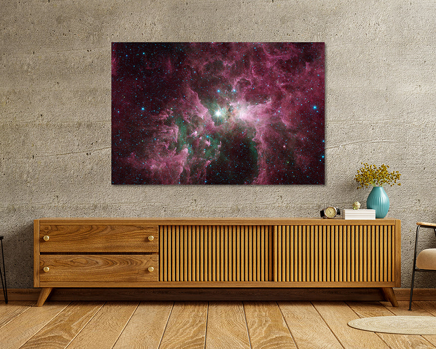 Carina Nebula Galaxy Canvas Art