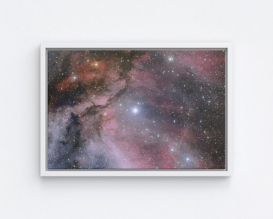 Carina Nebula Galaxy Canvas Print