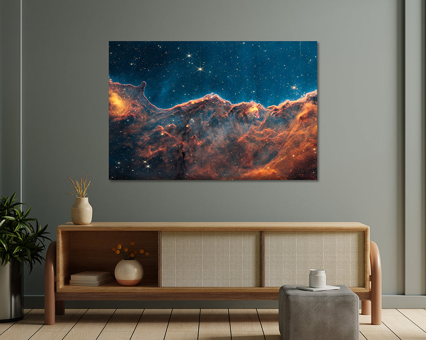 Carina Nebula Galaxy Canvas Wall Art Print