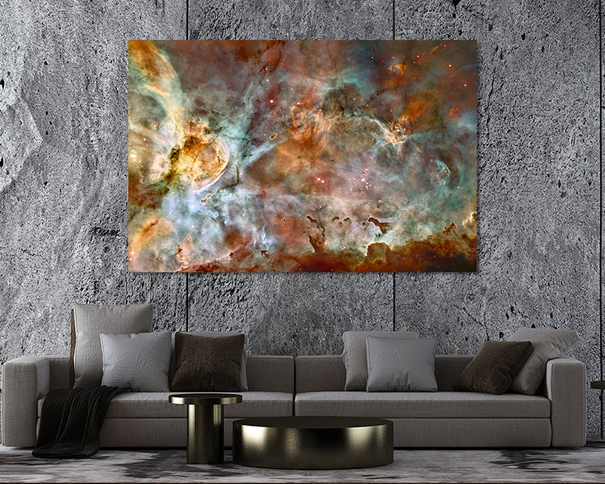 Carina Nebula Galaxy Canvas Wall Art