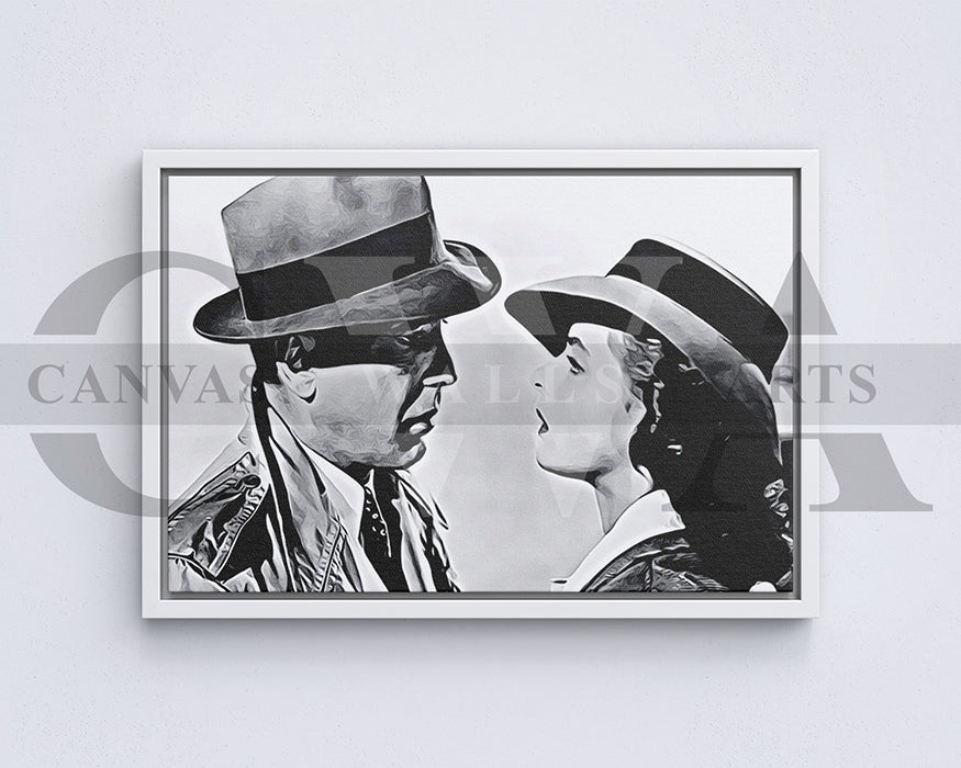 Casablanca Canvas Wall Art Movie Poster Print