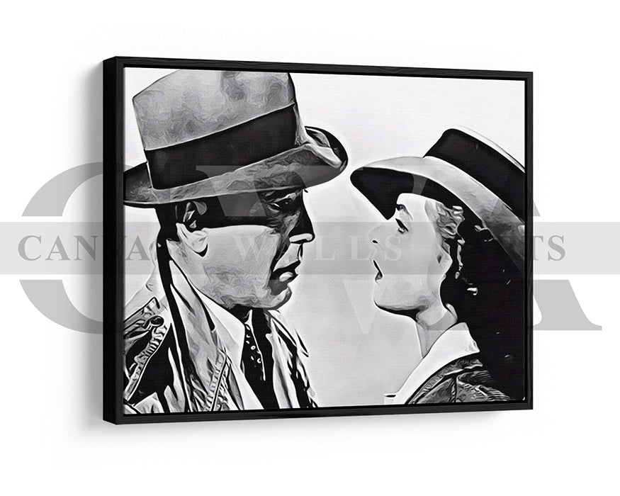 Casablanca Canvas Wall Art Movie Poster Print