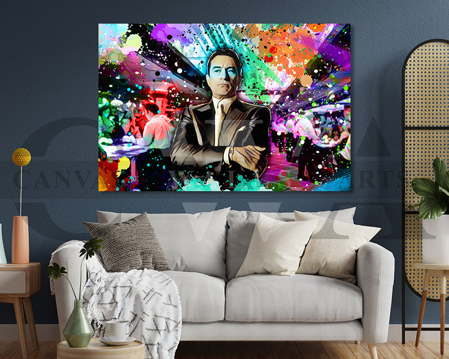 Casino Canvas Wall Art Abstract Movie Poster