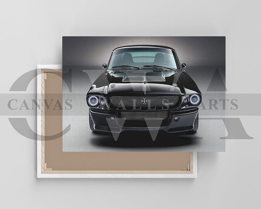 Charge Canvas Wall Art Car Poster Print