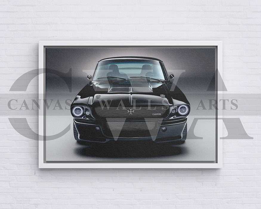 Charge Canvas Wall Art Car Poster Print