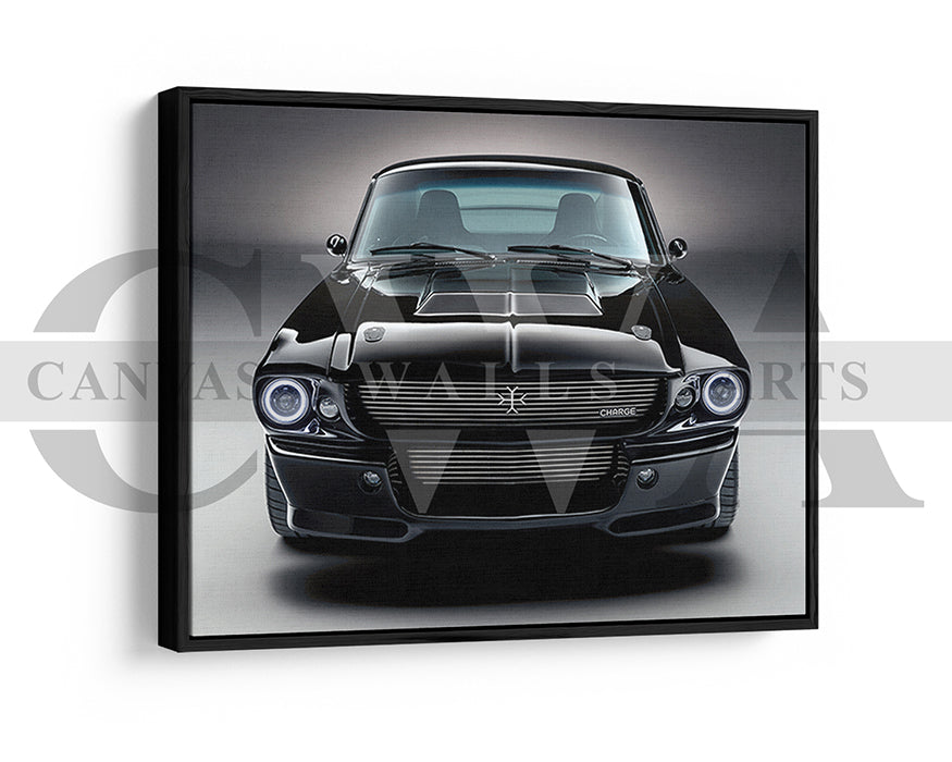 Charge Canvas Wall Art Car Poster Print