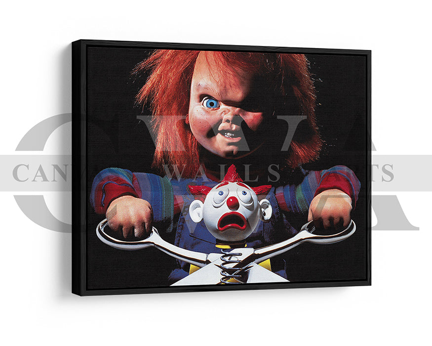 Child’s Play Canvas Wall Art Abstract Movie Poster