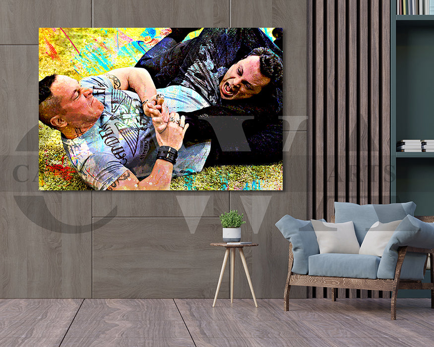 Christmas Armbar Canvas Wall Art Movie Poster