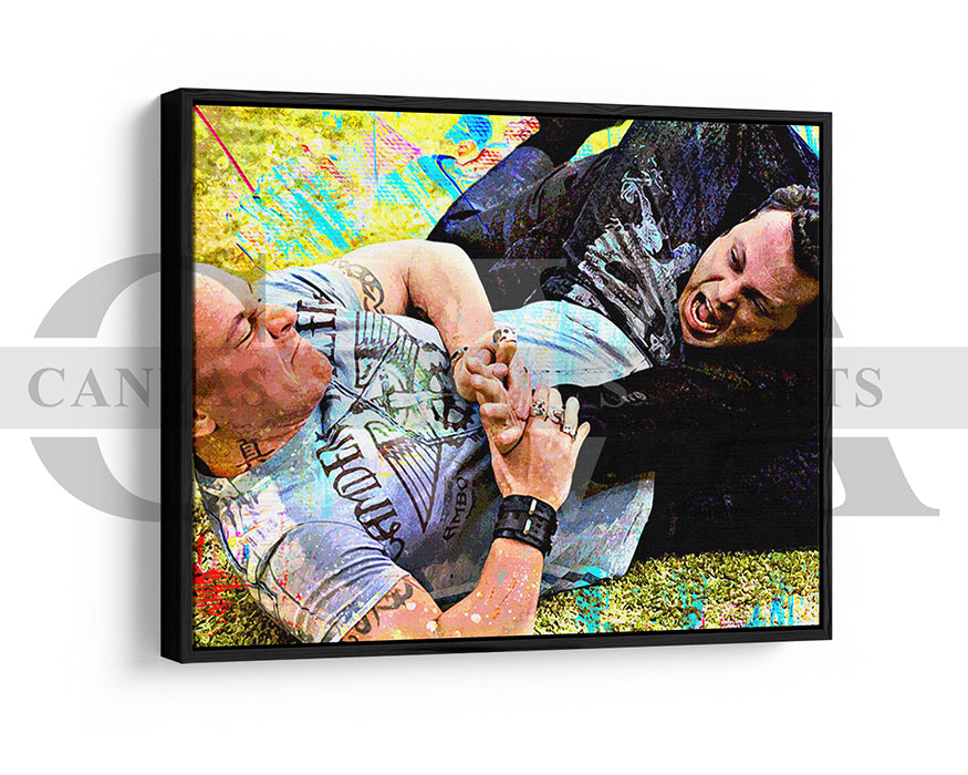 Christmas Armbar Canvas Wall Art Movie Poster