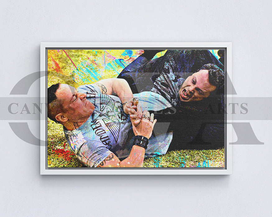 Christmas Armbar Canvas Wall Art Movie Poster