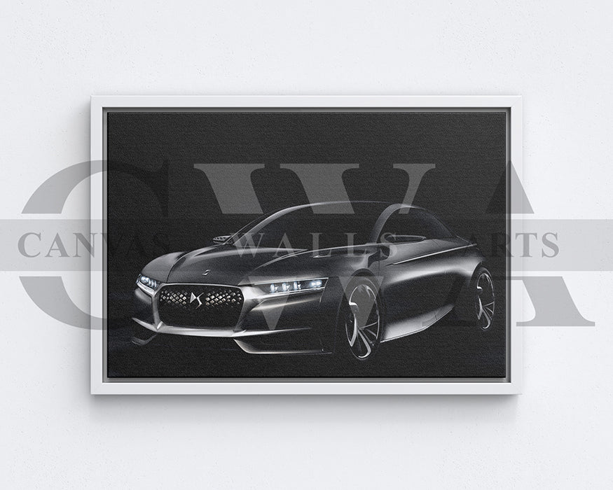 Citroen Divine DS Concept Canvas Wall Art Car Poster Print