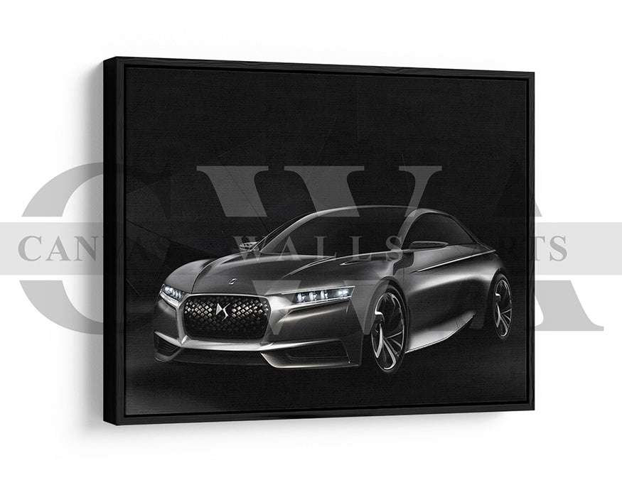 Citroen Divine DS Concept Canvas Wall Art Car Poster Print