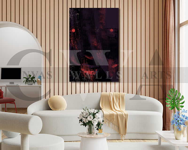 Clown Canvas Wall Art Abstract Movie Poster
