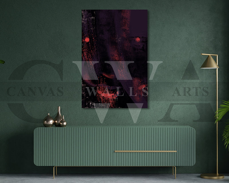 Clown Canvas Wall Art Abstract Movie Poster