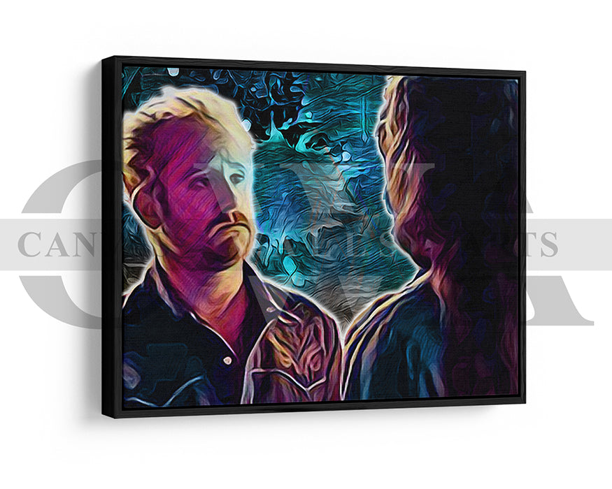 Comanche Hell or Highwater Canvas Wall Art Movie Poster