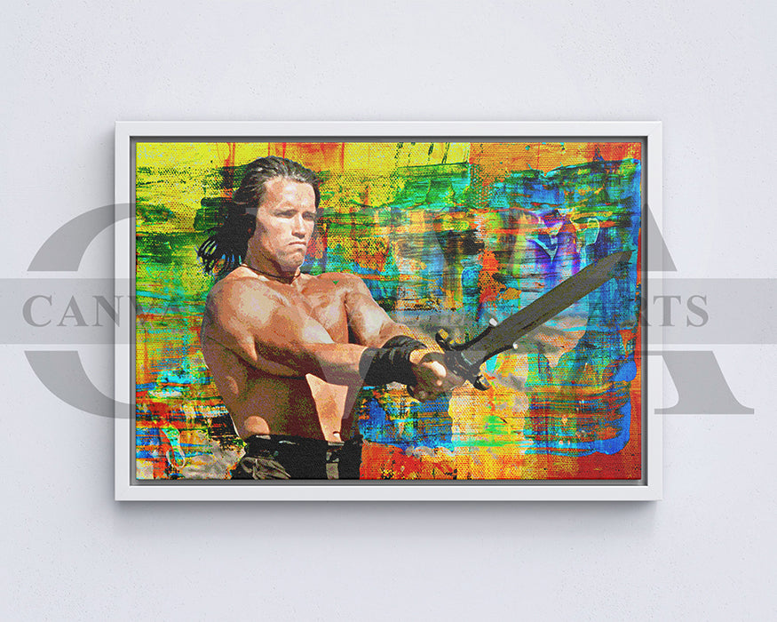 Conan the Barbarian Canvas Wall Art Movie Poster