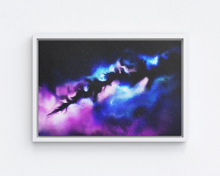 Cosmos Galaxy Canvas Wall Art