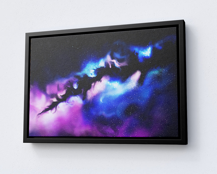 Cosmos Galaxy Canvas Wall Art
