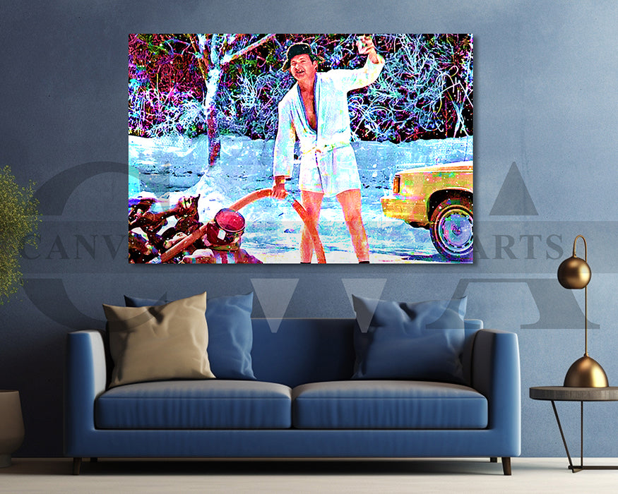 Cousin Eddie Canvas Wall Art Movie Poster