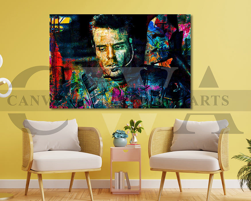 Cpl. Dwayne Hicks Canvas Wall Art Movie Poster