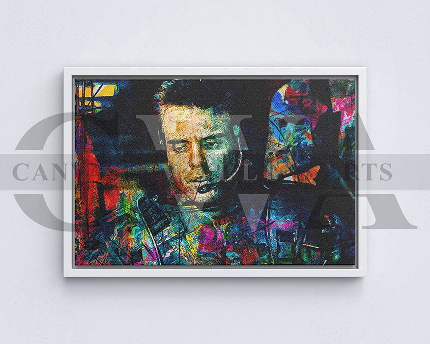 Cpl. Dwayne Hicks Canvas Wall Art Movie Poster