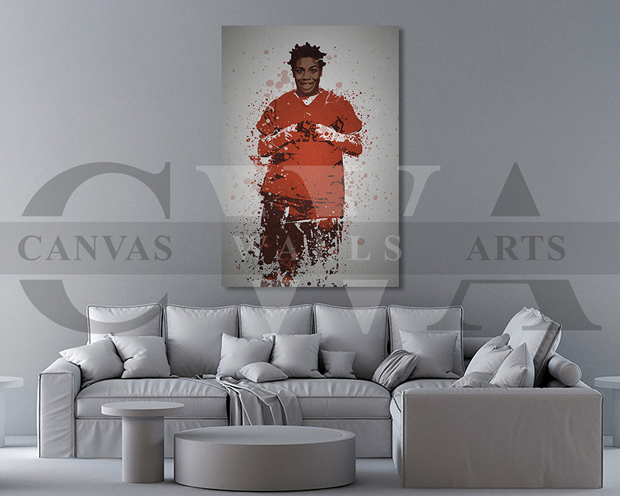 Crazy Eyes Canvas Wall Art
