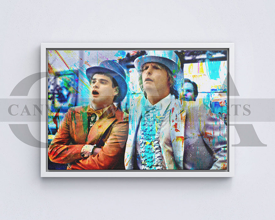 Dapper Harry and Lloyd Canvas Wall Art Movie Poster
