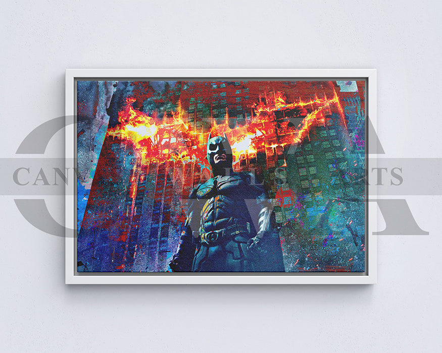 The Dark Knight Canvas Wall Art Movie Poster