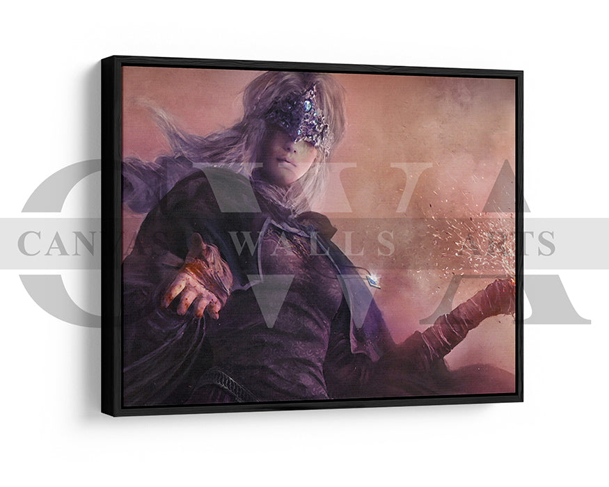 Dark Souls Canvas Wall Art Abstract Game Poster