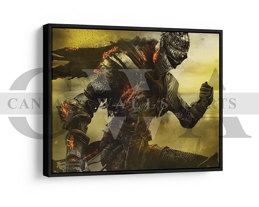 Dark Souls Canvas Wall Art Abstract Game Poster Print