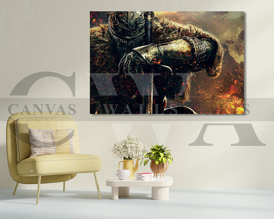Dark Souls Canvas Wall Art Game Poster