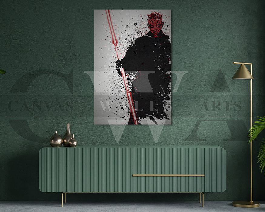 Darth Maul Canvas Wall Art