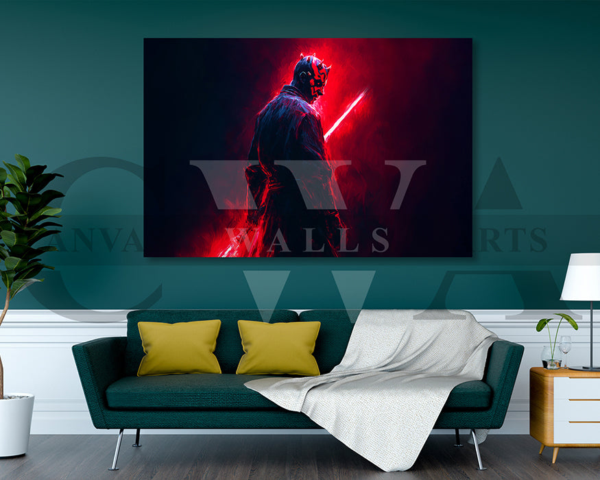 Darth Maul Canvas Wall Art
