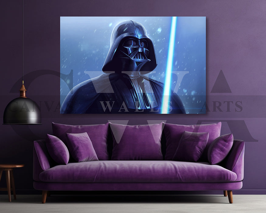 Darth Vader Victory And Death Canvas Wall Art