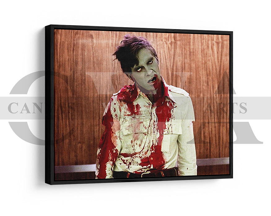 Dawn of the Dead Canvas Wall Art Abstract Movie Poster Print