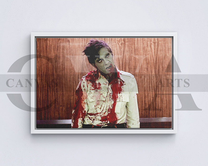 Dawn of the Dead Canvas Wall Art Abstract Movie Poster Print
