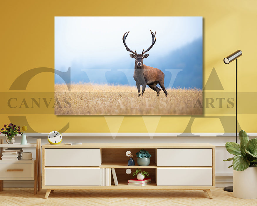 Deer Canvas Wall Art Animal Poster Prints